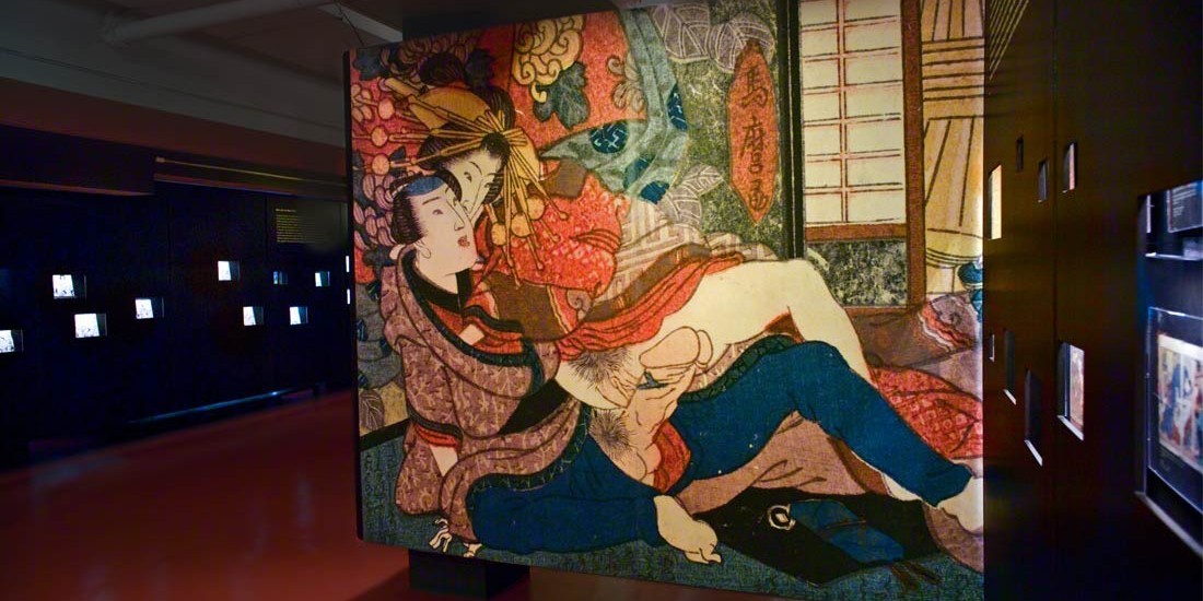 1100px x 550px - Peeping, Probing and Porn: Four Centuries of Graphic Sex in Japan - Museum  of Sex